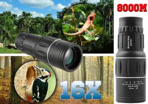 Монокуляр Bushnell 16×52 PowerView монокль, Бушнел, подзорная труба с чехлом Монокуляр Bushnell 16×52 PowerView монокль, Бушнел, подзорная труба с чехлом