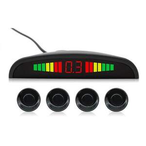 Парковочная система на 4 датчика парковки парктроник Assistant Parking Sensor Black Парковочная система на 4 датчика парковки парктроник Assistant Parking Sensor Black