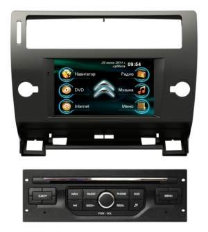 Штатная магнитола RoadRover Citroen C4 до 2010