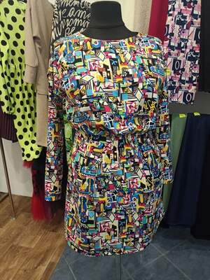 Сукня з трикотажу