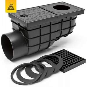 Дощоприймач DN 110, h-171 горизонтальне відведення