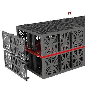 Бічні заглушки для ECO Bloc 205 л., комплект 2шт.