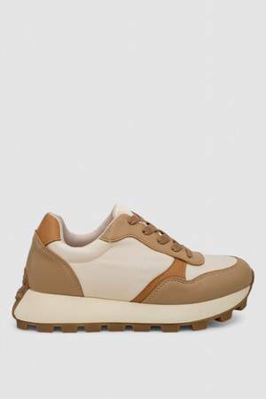 Кросівки жіночі демісезонні, колір бежевий, 248R214