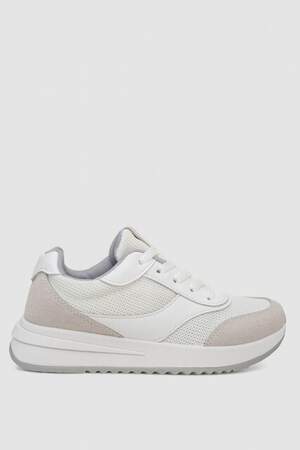 Кросівки жіночі, колір біло-сірий, 248RG80-7R Кросівки жіночі, колір біло-сірий, 248RG80-7R