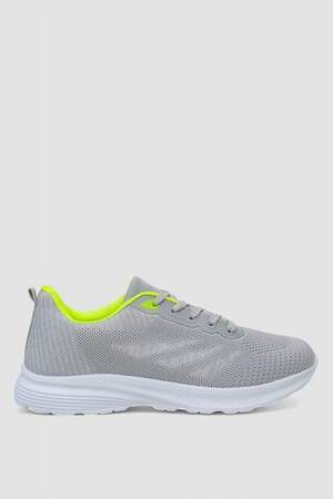 Кросівки чоловічі демісезонні, колір сіро-салатовий, 244RF738 Кросівки чоловічі демісезонні, колір сіро-салатовий, 244RF738