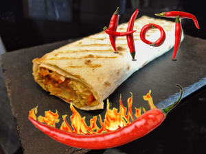 Шаурма з куркою гостра - hot!