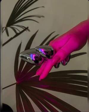 Металева пробка з кристалами Металева пробка з кристалами