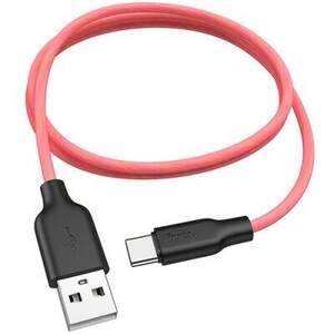 Кабель Hoco X21 Plus Silicone USB - Type-C 3.0A/1m (Чорно-Червоний) Кабель Hoco X21 Plus Silicone USB - Type-C 3.0A/1m (Чорно-Червоний)
