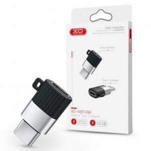 Перехідник XO NB149A Type-C - MicroUSB (Чорний)
