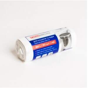 Пакети для сміття PRO 20л білі (30шт/рул)