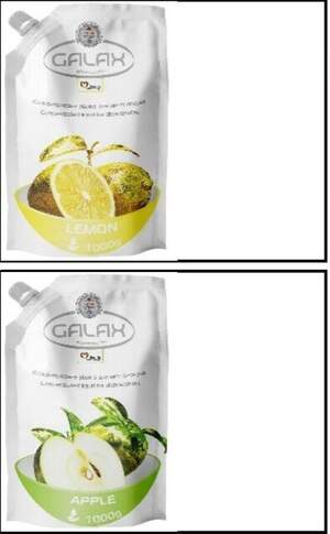 GALAX Концентрована  рідина для миття посуду1000г (DOYPACK)