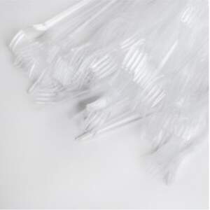 Виделка прозора У PS (100шт/пак)