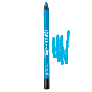 Водостойкий карандаш для глаз Exspress 06 Голубой Make Up Farmasi