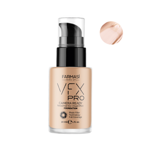 Тональный крем с эффектом фотофильтра VFX Pro Camera Ready ,03 Теплый Айвори Warm Ivory,Make Up Farmasi 30 мл