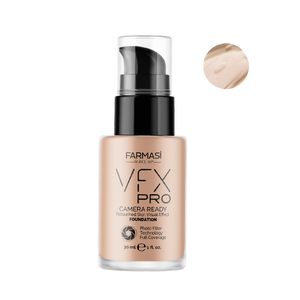 Тональный крем с эффектом фотофильтра VFX Pro Camera Ready,09 Прохладный Беж/Cool Beige, Make Up Farmasi 30 мл