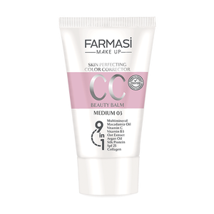 Тонирующий СС-крем 9 в 1, 03 Натуральный беж Make Up Farmasi