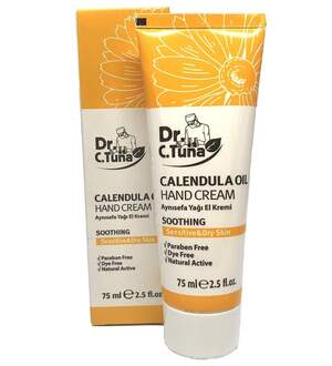 Крем для рук Календула Calendula Oil 75 мл Dr. C.Tuna Farmasi