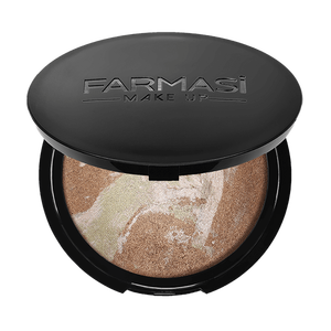 Бронзирующая запеченная пудра Terracotta 08 Космическая загар 10 г Farmasi