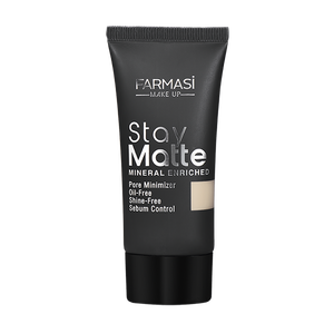 Матирующий тональный крем Stay Matte 02 Кремовый Make Up Farmasi