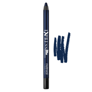 Водостійкий олівець для очей Exspress 02 Темно-синій Make Up Farmasi