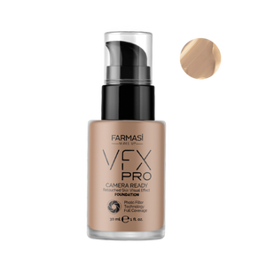 Тональний крем з ефектом фотофильтра VFX Pro 07 Ваніль Make Up Farmasi