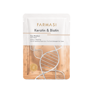Маска для волосся «Кератин і біотин», сашет 30 мл Farmasi