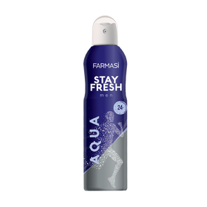 Чоловічий дезодорант Stay Aqua Fresh 150 мл Farmasi