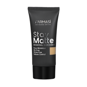 Матуючий тональний крем Stay Matte 05 Бронзовий Make Up Farmasi