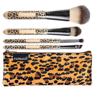 Набір кистей для макіяжу з косметичкою 