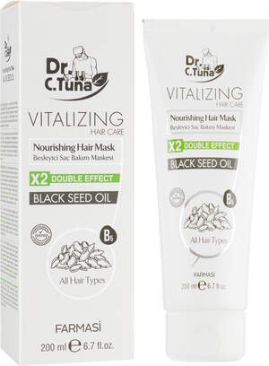 Маска для волосся з чорним кмином Vitalizing Dr. C.Tuna Farmasi, 200 мл