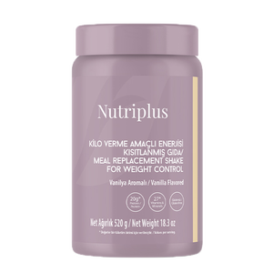 Коктейль, порошок для контролю ваги зі смаком ванілі, без глютену та консервантів Nutriplus, 520 г Farmasi