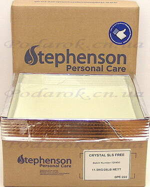 Основа для мыла Crystal SLS Free, Англия - 11,5 кг (1 коробка)