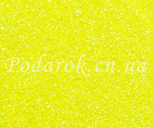 Глиттер неоновый Желтый