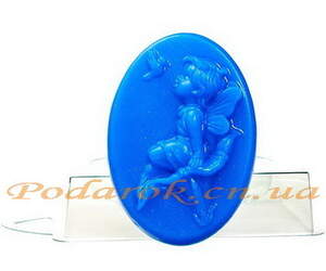 Пластиковая форма "Ангел на цветке"