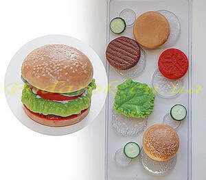 Пластиковая форма "Бургер"