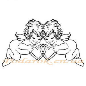 Штамп "Ангелочки"