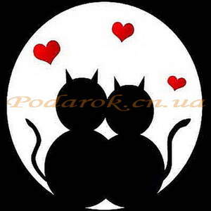 Штамп "Лунная парочка"