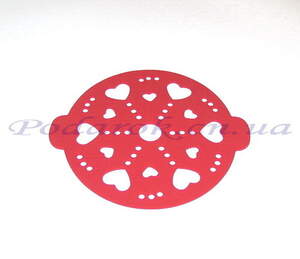 Подставка  под горячее "Сердечки"