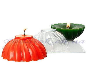 Пластиковая форма "Свеча спираль"