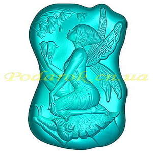 Силиконовая форма Activ "Фея на улитке"