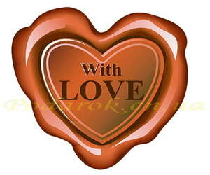 Наклейка фигурная №1