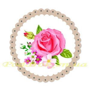 Наклейка фигурная №42