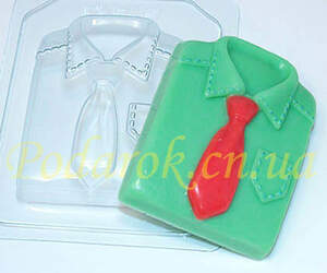 Пластиковая форма "Рубашка" Пластиковая форма "Рубашка"