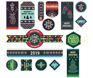 Наклейка фигурная №52