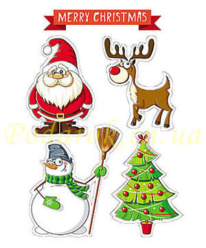 Наклейка фигурная №56