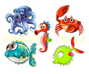 Наклейка фигурная №57