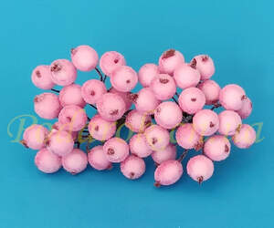 Бусинки розовые в сахаре