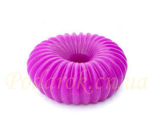 Форма для мыла "Пончик рифлёный"