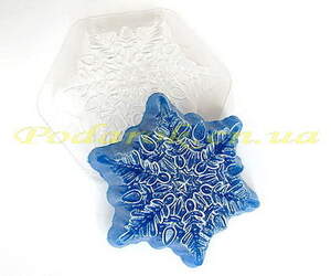 Пластиковая форма "Снежинка"