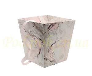 Корзинка для букетов Мраморная